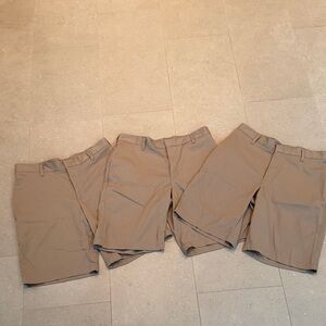 Classic Khaki Men's Performance Uniform Shorts
